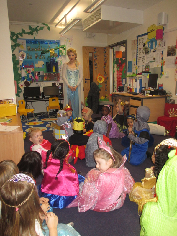 Visit of Princess Elsa brightens up day at Wheatfield Primary
